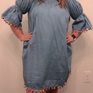 NWOT PomPom Dress